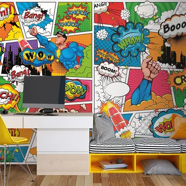 Fototapeta “Superhero” — murale na wymiar we wnętrzu