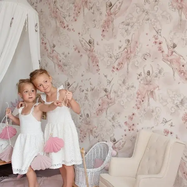 Ballerinas — fototapeta z własnego zdjęcia — druk na wymiar we wnętrzu