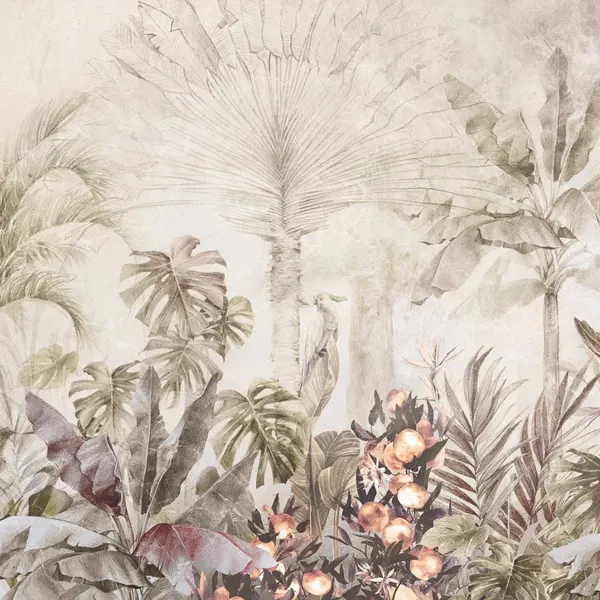 Exotic Paradise — tapety tropikalne we wnętrzu