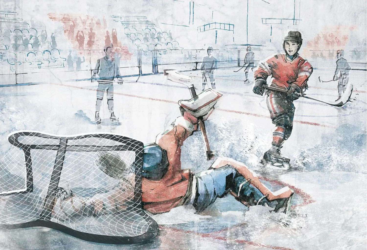 HOCKEY -blue 3
