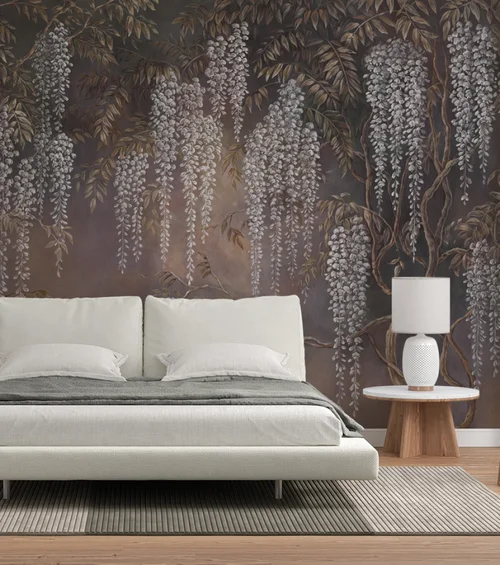 Grapevine elegance — wizualizacja we wnętrzu