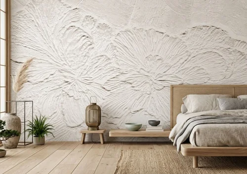 Gypsum Petals — wizualizacja we wnętrzu