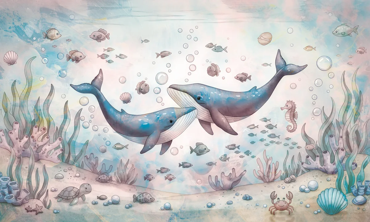 Blue Sea Pink 1