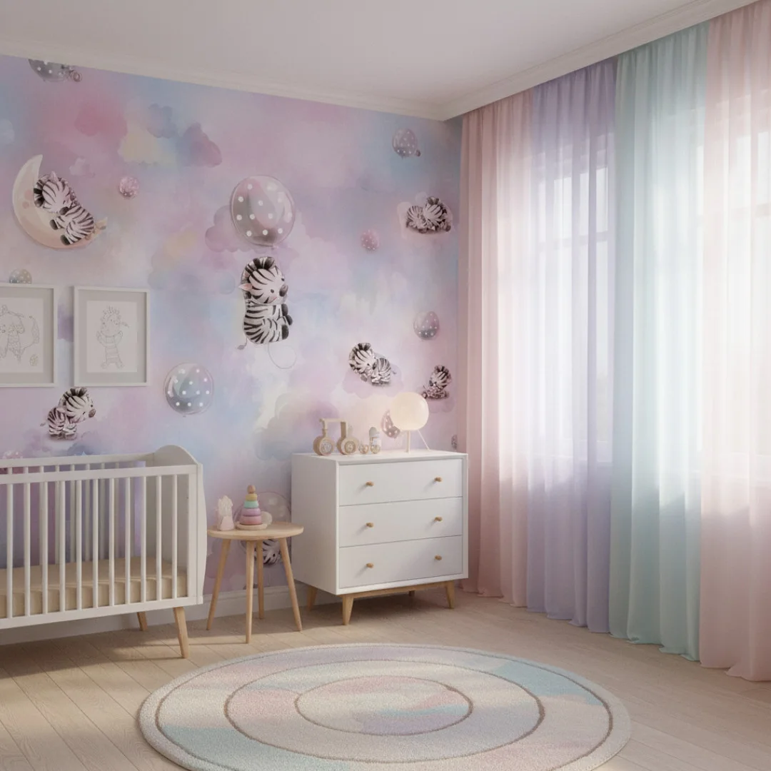 Zebra Sky Pink — wizualizacja