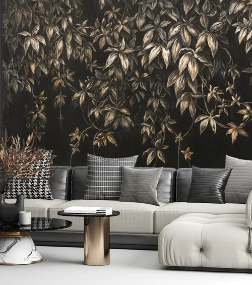 Opulent oasis — wizualizacja we wnętrzu